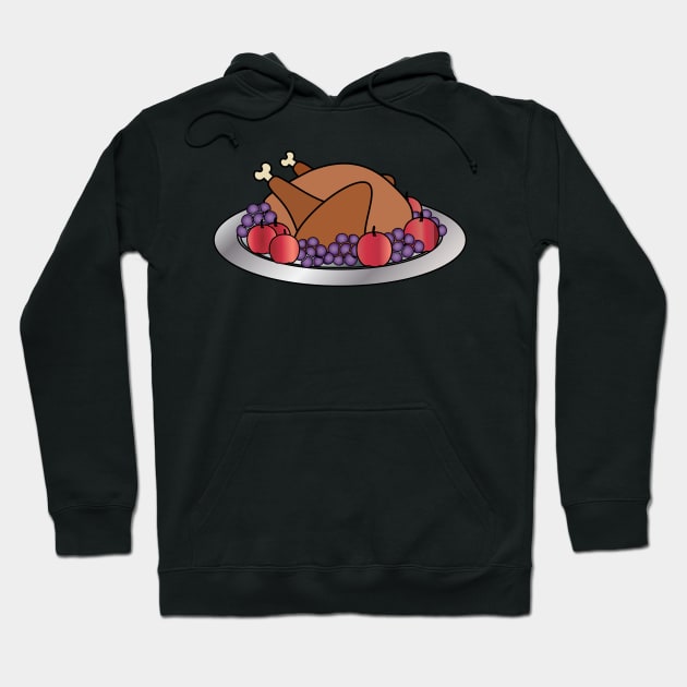 Happy Thanksgiving Turkey Hoodie by holidaystore